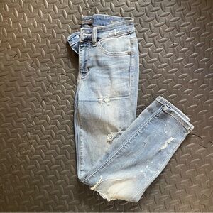Judy Blue Distressed Skinny Womens Denim Size 3/26